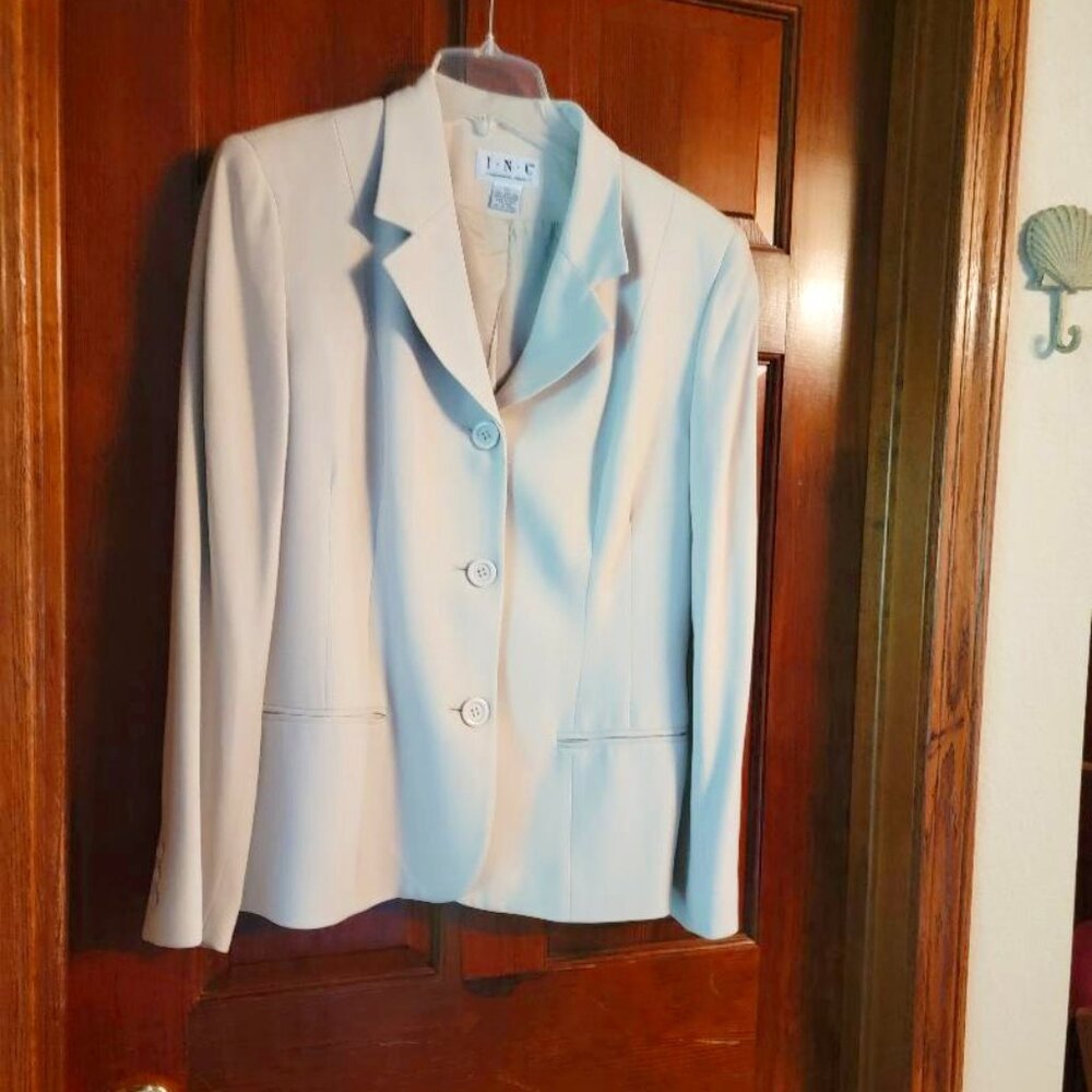 INC 100% Silk Jacket